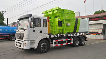 东风多利卡钩臂式垃圾车与吸尘车系列 高效环卫解决方案